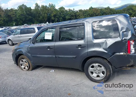2013 Honda Pilot Lx z USA, uszkodzony, nr VIN 5FNYF4H2XDB069428